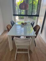 Eettafel uitschuifbaar, Ophalen, 50 tot 100 cm, Vijf personen of meer, 150 tot 200 cm