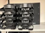 8 stuks Showtec compact par zwart, Ophalen, Showtec, ., Zo goed als nieuw