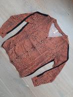 Blouse van ZOSO oranje met zwart. Mt. S, Kleding | Dames, Blouses en Tunieken, Nieuw, Oranje, Ophalen of Verzenden, Maat 36 (S)