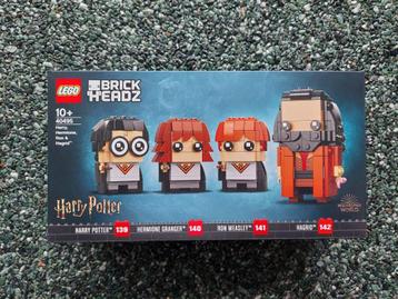 Lego Harry Potter BrickHeadz 40495 Hermelien, Ron & Hagrid beschikbaar voor biedingen