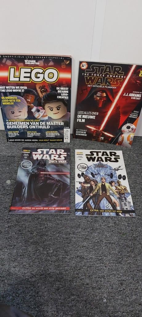 Star wars magazines pakket, Ophalen of Verzenden