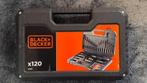 Black + Decker Boor en Bit/schroef set - 3 ontbrekende boor, Ophalen of Verzenden, Zo goed als nieuw, Boor- en Schroefmachine