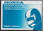 Honda CBR1100 XX owner manual (7432z), Motoren, Ophalen of Verzenden, Honda