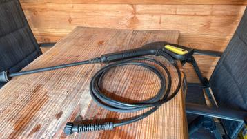 Karcher hogedrukspang set met vuilfrees en sproeilans beschikbaar voor biedingen