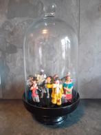 Decoratieve glazen stolp met  figuren, Verzamelen, Ophalen of Verzenden, Zo goed als nieuw