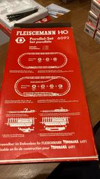 Fleischmann 6092 Paralell-Set compleet, Gelijkstroom, Fleischmann, Rails, Ophalen of Verzenden