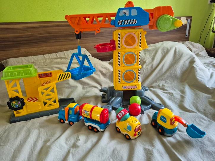 toet toet bouwplaats, Kinderen en Baby's, Speelgoed | Vtech, Gebruikt, 2 tot 4 jaar, Ophalen