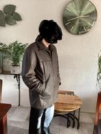 Heren jas bruin leer maat 52 Winter, Ophalen, Gedragen, Maat 52/54 (L), Bruin