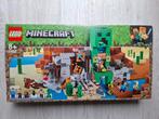 LEGO MINECRAFT 21155 De Creeper Mijn - Z.G.A.N., Ophalen of Verzenden, Zo goed als nieuw, Complete set, Lego