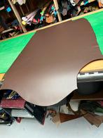 Donker bruin tuigleer lappen 3,5-4 mm dik half soepel nr2-3, Hobby en Vrije tijd, Bruin, Leer of Kunstleer, Ophalen of Verzenden