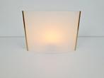 Regency Panzeri Tecla wandlamp messing opaline glas ’80 goud, Huis en Inrichting, N, N, Regency vintage, Ophalen of Verzenden
