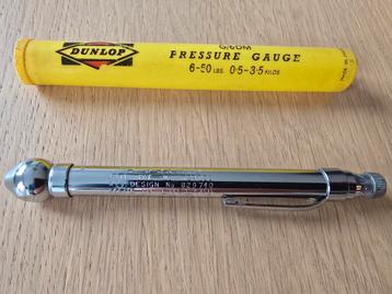Zeldzame New old stock 60S  DUNLOP BANDENSPANNINGSMETER €20 beschikbaar voor biedingen