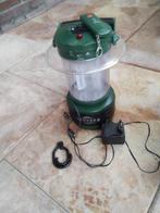 Tentlamp of nachtvissers werkt op 6volt accu en oplader, Ophalen, Zo goed als nieuw