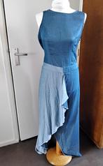 Apart spijkerlook maxi jurk, Verzenden, Nieuw, Blauw, Onder de knie