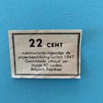Lucifer Etiket 22 Cent Belgie, Ophalen of Verzenden, Gebruikt