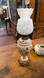 Majolica olielamp, Ophalen of Verzenden