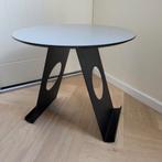 ODESI design bijzettafel, Ophalen, Minder dan 55 cm, Metaal of Aluminium, Rond