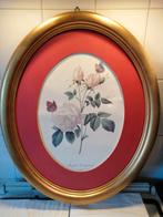 Gouden Schilderij met Bloemen, Ophalen, Minder dan 50 cm, Gebruikt, Oorspronkelijke maker