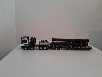 Scania van Arjan-Kandt Transport met trailer en lading . beschikbaar voor biedingen