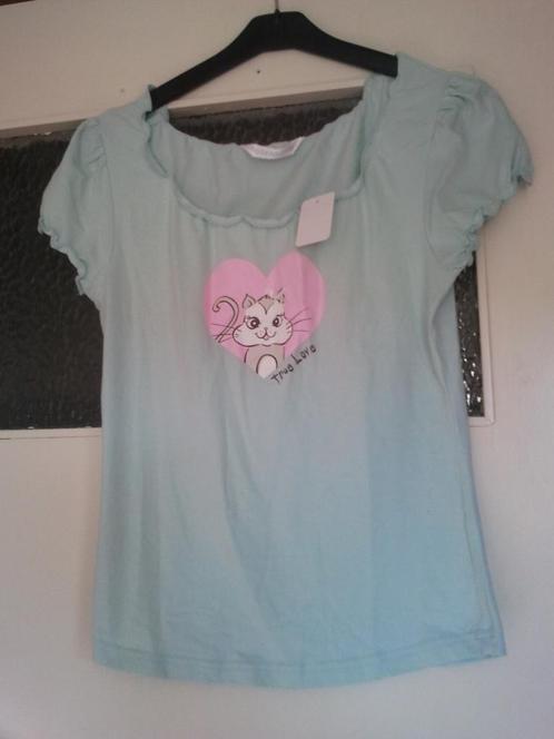 Leuk slaap shirt van Hunkemoller met poes erop S M, Kleding | Dames, Pyjama's, Zo goed als nieuw, Maat 36 (S), Verzenden