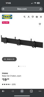 Ikea Pinnig kapstok 2 stuks, Huis en Inrichting, Woonaccessoires | Kapstokken, Zo goed als nieuw, Minder dan 100 cm, Metaal, Ophalen