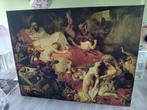 Canvas art kunst print Eugene Delacroix 140x180 cm, Antiek en Kunst, Kunst | Schilderijen | Klassiek, Ophalen