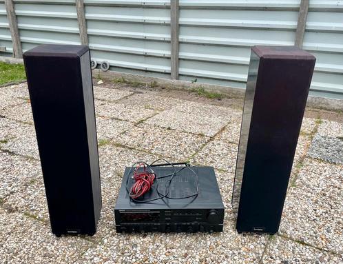 Stereo set, Translator Kwarts speakers en Denon receiver., Audio, Tv en Foto, Stereo-sets, Gebruikt, Tuner of Radio, Speakers