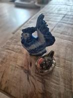 Porseleinen beeldjes kip en haan, Verzamelen, Beelden en Beeldjes, Ophalen of Verzenden, Zo goed als nieuw, Dier