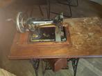 Antieke Singer Naaimachine met Tafel, Ophalen of Verzenden