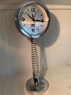 Staande klok - PT Design - Bumper Klok - Veer arm, Ophalen of Verzenden, Zo goed als nieuw, Analoog, Staande klok