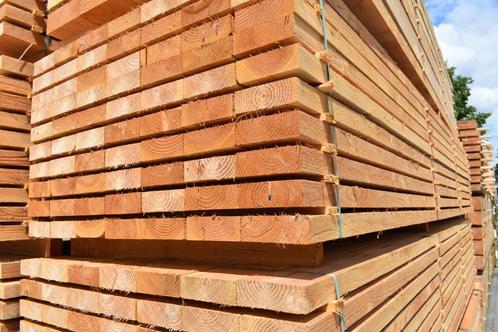 Douglas hout, Tuin en Terras, Palen, Balken en Planken, Nieuw, Balken, 250 cm of meer, Ophalen