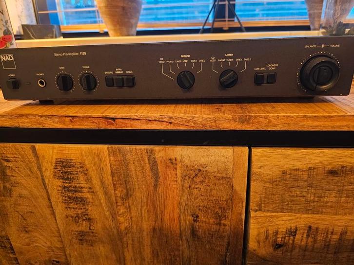 Nad 1155 High End vintage voorversterker als nieuw, Audio, Tv en Foto, Versterkers en Receivers, Zo goed als nieuw, Stereo, Minder dan 60 watt