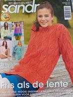 Breiblad Sandra nr. 2 -februari 2016, Ophalen of Verzenden, Zo goed als nieuw, Breien, Patroon of Boek