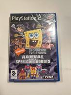 PlayStation 2, SpongeBob, Aanval van de Speelgoedrobots (new, Spelcomputers en Games, 1 speler, Ophalen of Verzenden, Nieuw, Avontuur en Actie