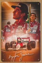 Wandbord Ayrton Senna, Ophalen of Verzenden, Nieuw, Poster, Artwork of Schilderij