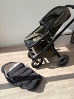 Dubatti One + Reiswieg en voetenzak (dubatti two zwart), Kinderen en Baby's, Kinderwagens en Combinaties, Gebruikt, Verstelbare duwstang