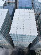 Jumbo dubbelklinker 8cm grijs, Ophalen of Verzenden, Zo goed als nieuw, Beton, Terrastegels