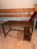 Bureau, donkerbruin hout, Huis en Inrichting, Bureaus, Ophalen