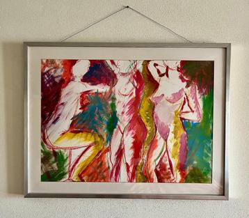 Schilderij "De Drie Naakten" beschikbaar voor biedingen