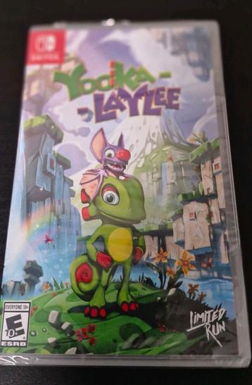Yooka-Laylee Limited Run Switch Nieuw ! beschikbaar voor biedingen
