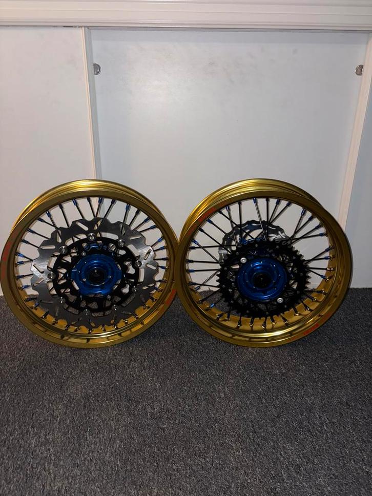 Nieuwe Supermoto Velgen Set, Motoren, Tuning en Styling, Ophalen of Verzenden