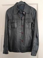 Zwarte jas echt leer, Ophalen of Verzenden, Nieuw, Maat 36 (S), Zwart