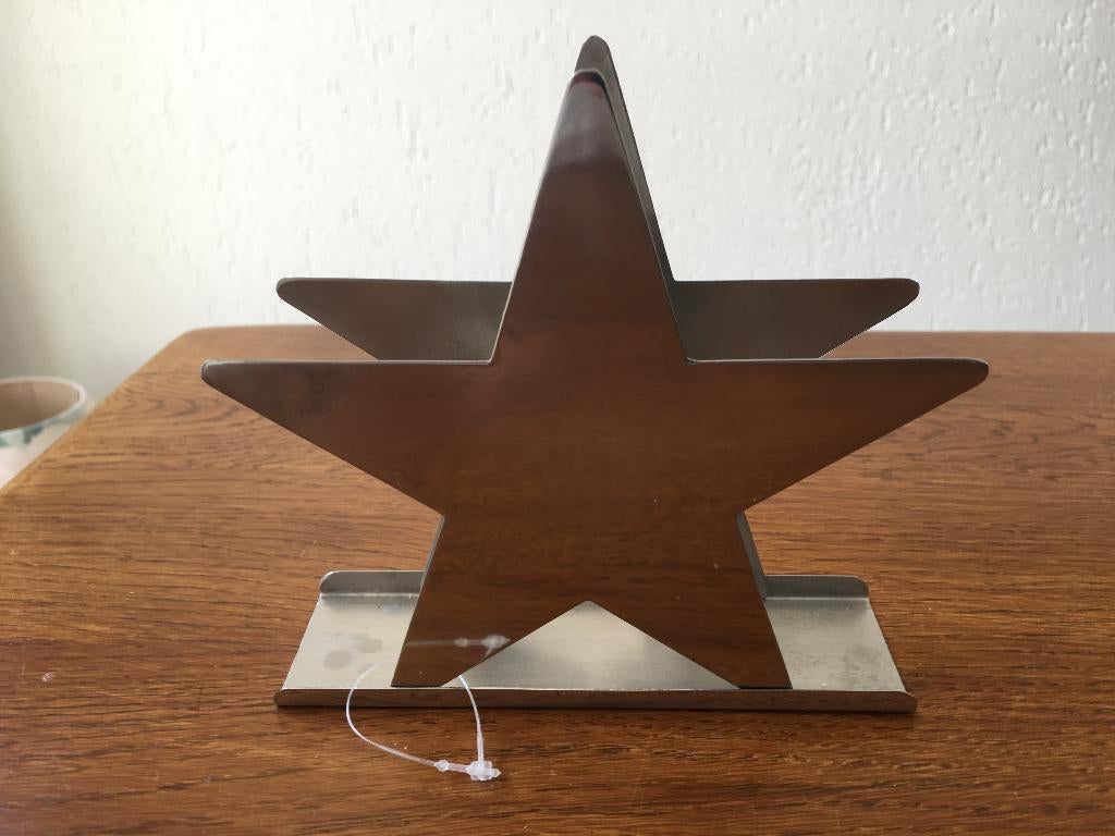 Servethouder/Koffiezakjeshouder/Brievenhouder "Ster" Nieuw, Ophalen of Verzenden, Nieuw
