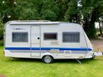 Hobby 450 de luxe easy met voortent & luifel, 75 kg, Hobby, Omvormbare zithoek, Particulier