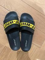 Off-White slippers zwart – 43 - nauwelijks gedragen, Ophalen, Overige maten, Zwart