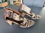 Sandalen met hak mt 39 Bruno Premi, Pumps, Bruin, Bruno Premi, Ophalen of Verzenden