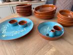 Tapas servies, Huis en Inrichting, Keuken | Servies, Ophalen, Zo goed als nieuw, Aardewerk, Overige stijlen