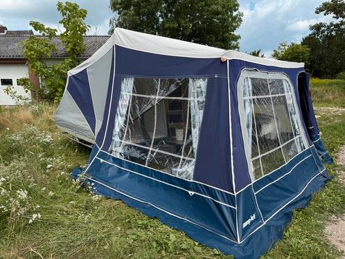 Mooie Camp-let vouwwagen 2013, Caravans en Kamperen, Vouwwagens, Camp-Let, tot en met 4, Blauw, Aanwezig, Ophalen