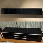 IKEA Besta Burs set in hoogglans zwart., Huis en Inrichting, Kasten | Televisiemeubels, Ophalen, Gebruikt