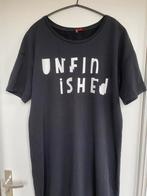 Te koop: jurk van katoenen sweatstof, maat l/XL, Kleding | Dames, Zwart, Maat 46/48 (XL) of groter, Ophalen of Verzenden, Zo goed als nieuw